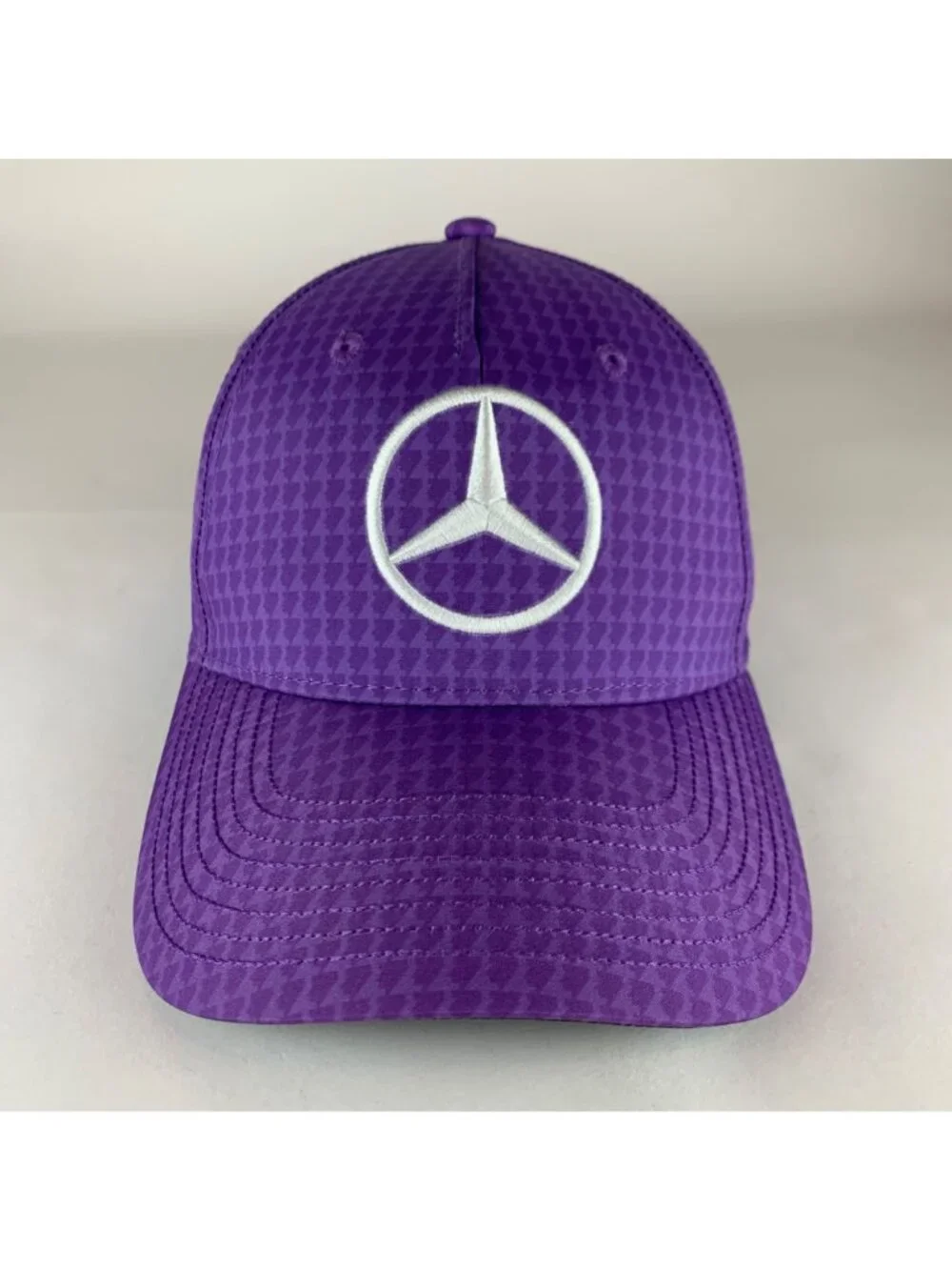 Lewis Hamilton Mercedes AMG Petronas F1 Racing Purple Strapback Adjustable Hat